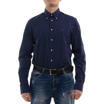 Vêtements Homme Chemises manches longues EN0EN01498 Tommy Hilfiger MW0MW23269 Bleu