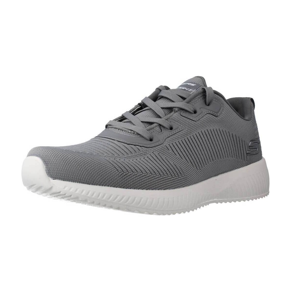 Chaussures Homme Baskets mode Skechers SQUAD Gris