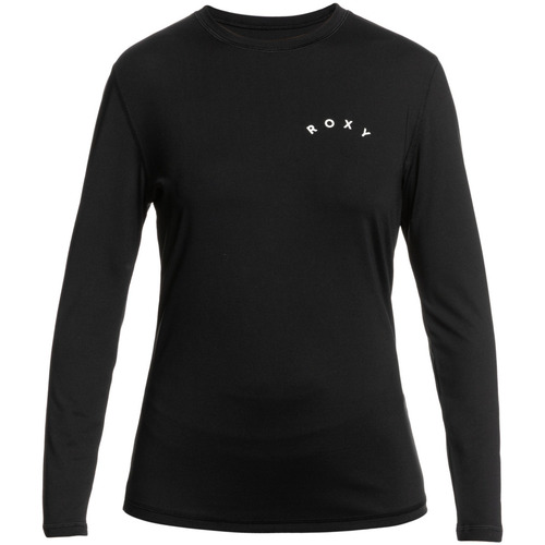 Vêtements Femme T-shirts manches longues Roxy Enjoy Waves Noir