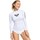 Vêtements Fille T-shirts manches longues Roxy Whole Hearted Blanc