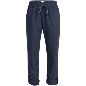 Vêtements Fille Pantalons cargo Roxy On The Seashore bleu - mood indigo