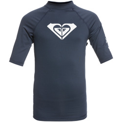 Vêtements Fille T-shirts manches courtes Roxy Wholehearted bleu - mood indigo