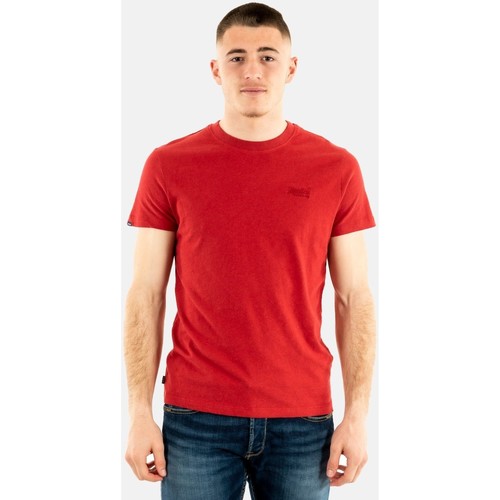 Vêtements Homme All Womens Polo Shirts Superdry m1011245a Rouge