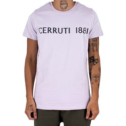 Vêtements Homme T-shirts manches courtes Cerruti 1881 Dia Violet Pastel