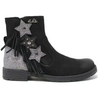 Chaussures Fille Bottines Lulu LL1000021L Noir