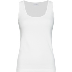Vêtements Femme Débardeurs / T-shirts sans manche Calvin Klein Jeans K20K203670 Blanc