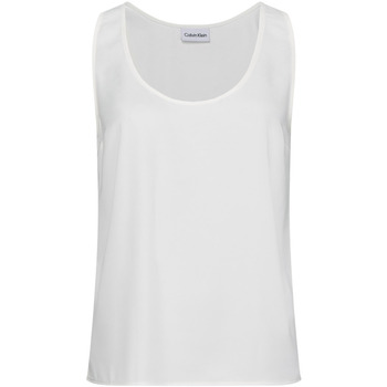 Vêtements Femme Débardeurs / T-shirts sans manche Calvin Klein Jeans K20K203795 Blanc