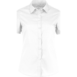 Vêtements Femme Chemises / Chemisiers Kustom Kit KK241 Blanc