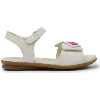 Chaussures Enfant Sandales et Nu-pieds Camper Sandales cuir RIGHT TWINS Blanc