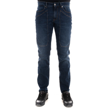 Vêtements Homme Jeans slim Jeckerson JKUPA077TA396 Bleu