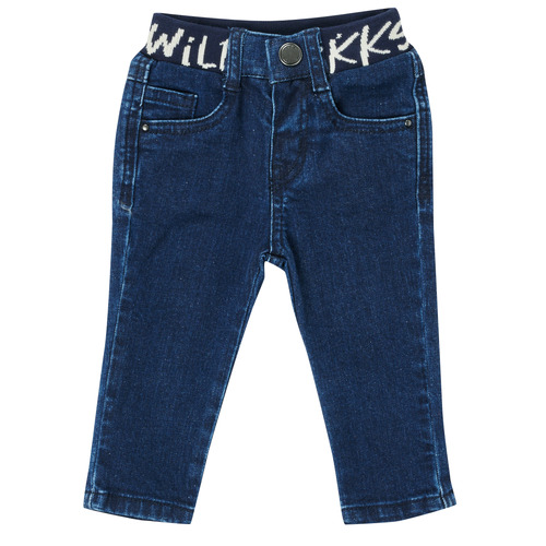 Vêtements Garçon TEEN Jeans droit Ikks XU29041 Bleu
