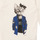 Vêtements Fille Osklen Double Cipo T-shirt dress Multicolour XV10332 Blanc