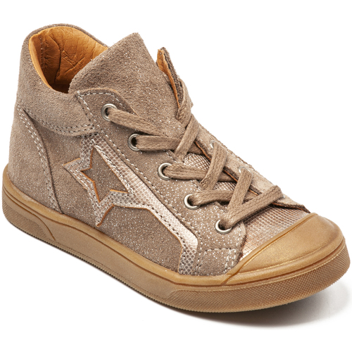 Chaussures Fille Baskets montantes Bellamy PAMPA TAUPE