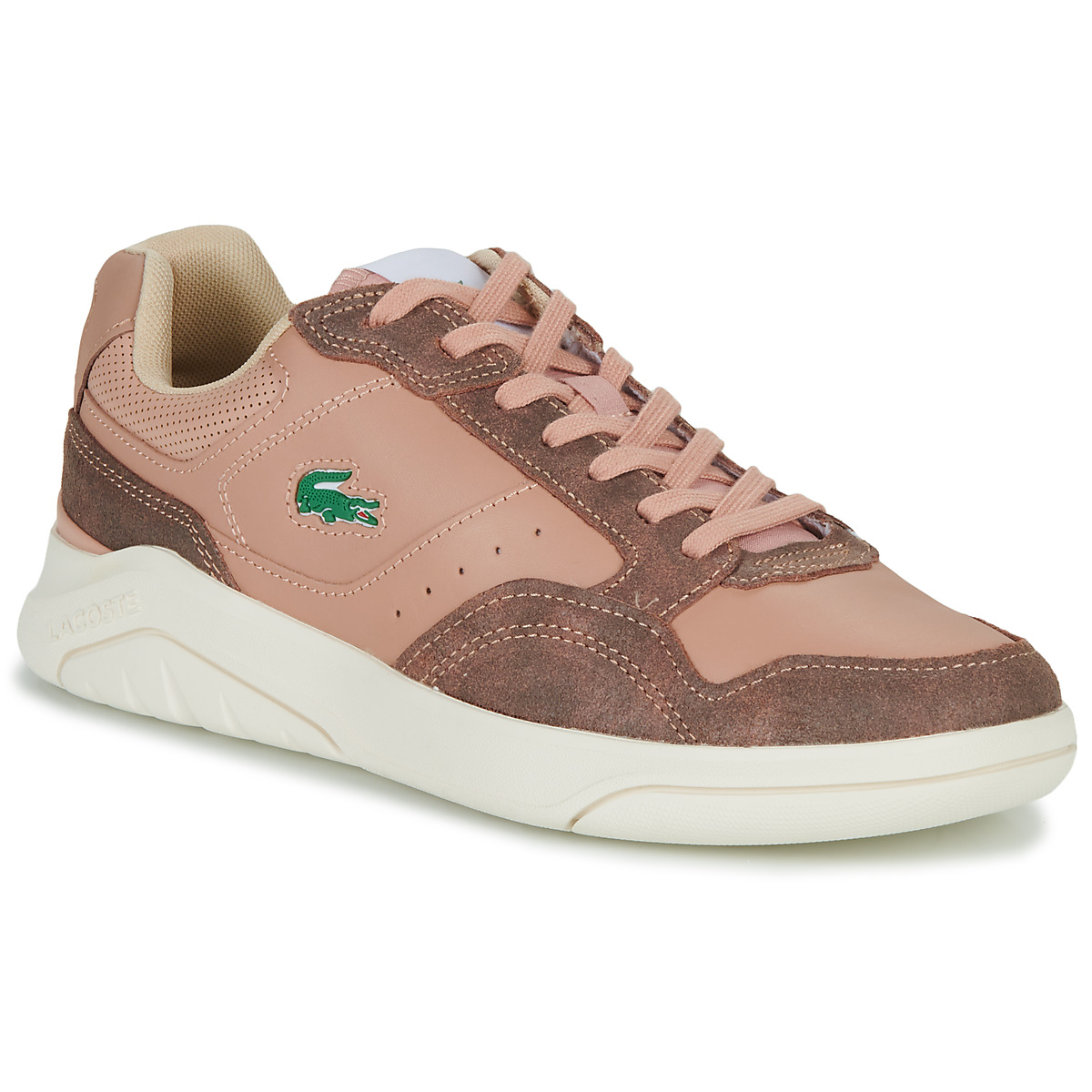 Chaussures Homme Baskets basses Beyaz Lacoste GAME ADVANCE Marron