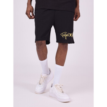 Vêtements Homme Shorts / Bermudas Alexander McQueen ruffle-detail T-shirt dress Short 2140178 Noir