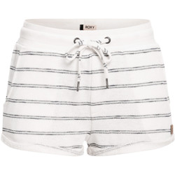Vêtements Fille Shorts / Bermudas Roxy Perfect Wave blanc - snow  horiz will stripes