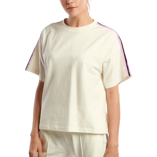 Vêtements Femme Sélection enfant à moins de 70 Lisca T-shirt manches courtes Retromania  Cheek Blanc