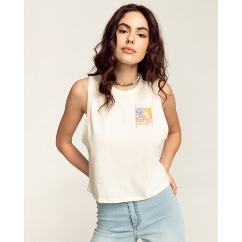 Vêtements Femme Débardeurs / T-shirts sans manche Billabong Lauren Ralph Lauren blanc - salt crystal