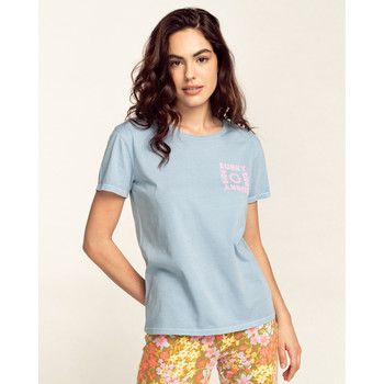 Vêtements Femme T-shirts manches courtes Billabong Sunny Side bleu - sweet