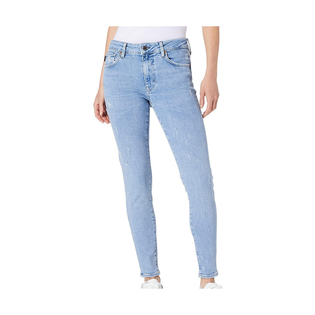 Vêtements Femme Jeans skinny Superdry W7010450A Bleu