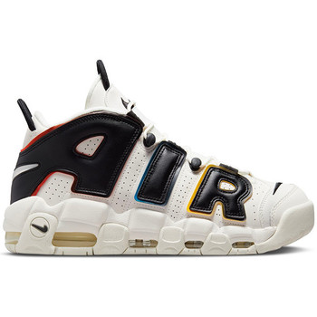 Chaussures Homme Basketball Nike couture Air More Uptempo '96 / Blanc Blanc