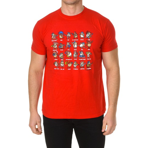 Vêtements Homme T-shirts manches courtes Kukuxumusu MUSIC-RED Rouge