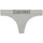 Sous-vêtements Femme Culottes & slips Calvin Klein Jeans String  Ref 56277 Gris Gris