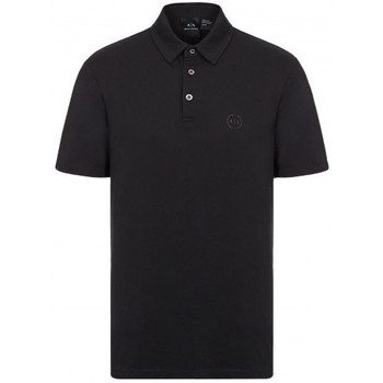 Vêtements T-shirts & Polos Emporio Armani EA7 Polo Armani Exchange noir 8NZF78 ZJ81Z 1200 - XS Noir