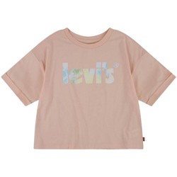 Vêtements Fille T-shirts manches courtes Levi's  Rose