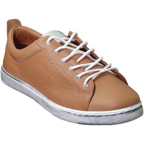 K.mary Absolut Marron cuir - Chaussures Baskets basses Femme 69,00 €