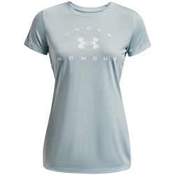 Vêtements Femme T-shirts manches courtes Under Armour Tech Solid Logo Arch Gris