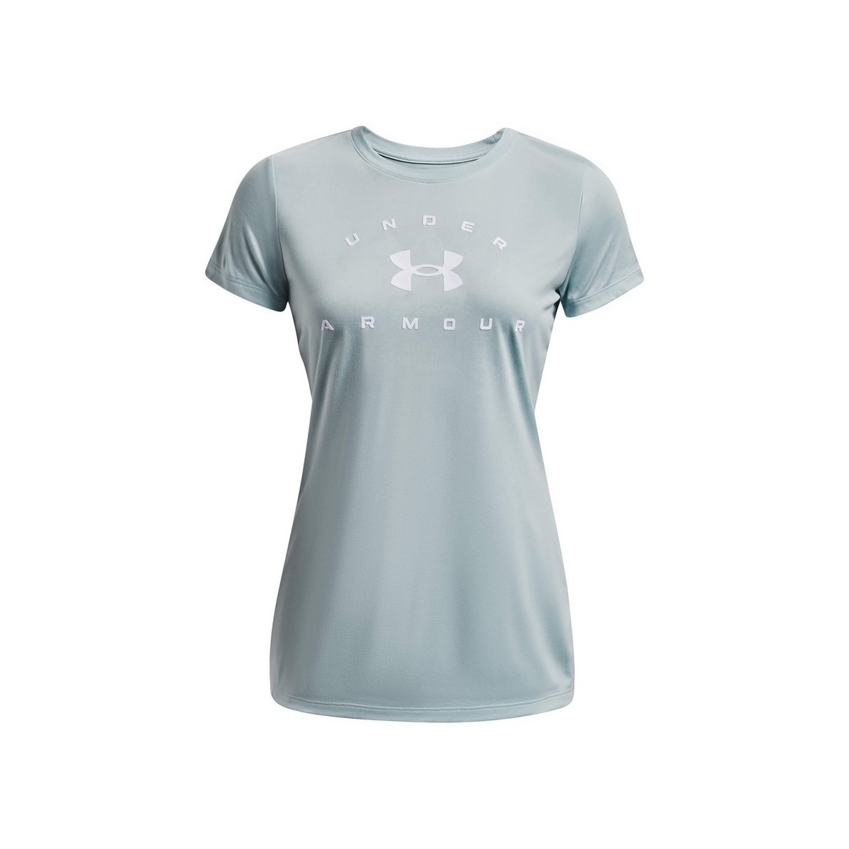 Vêtements Femme T-shirts manches courtes Under Armour Tech Solid Logo Arch Gris