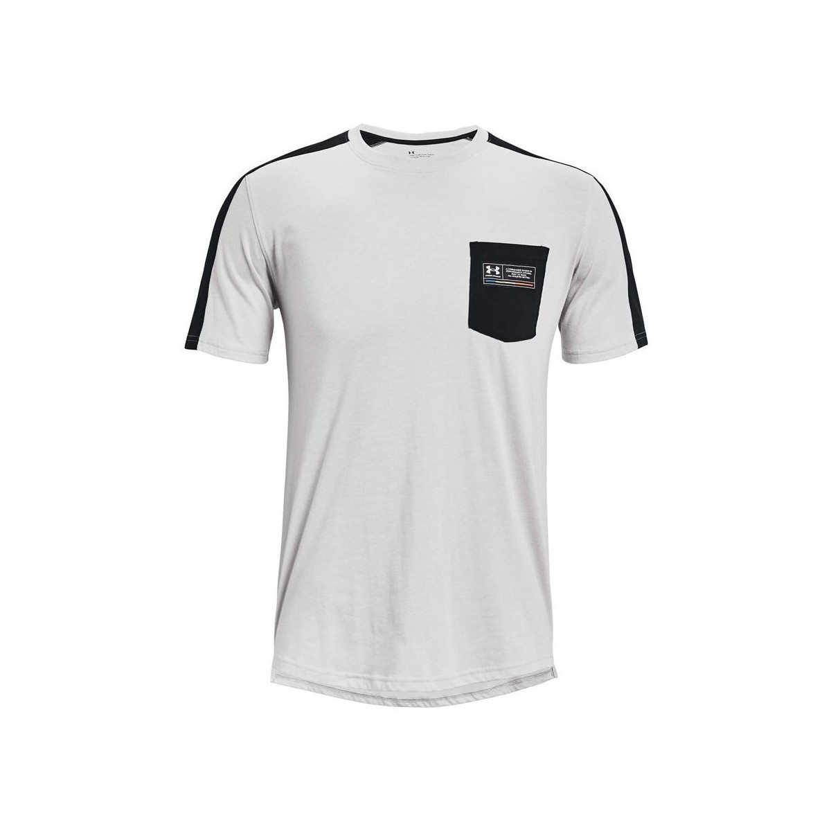Vêtements Jacket T-shirts manches courtes Under phantom Armour Pocket Blanc