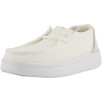 Chaussures Femme Mocassins Hey Dude Shoes  Blanc