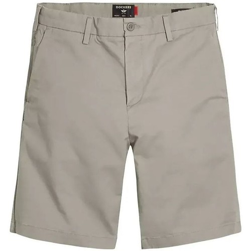 Dockers 85862 0048 CHINO SHORT-0058 GRIFT Gris - Vêtements Shorts / Bermudas  Homme 42,44 €