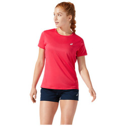 Vêtements Femme T-shirts manches courtes Asics TEE SHIRT CORE SS - PIXEL PINK - XS Multicolore