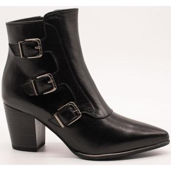 Chaussures Femme Bottines Plumers  Noir