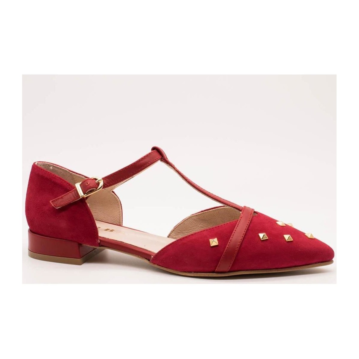 Chaussures Femme Ballerines / babies Zabba Difference  Rouge