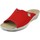 Chaussures Femme Mules Fly Flot Femme Chaussures, Mule, Textile- T4429 Rouge