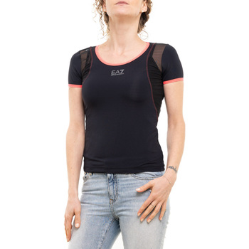 Vêtements Femme T-shirts & Polos Emporio Armani pelle EA7 6LTT02TJJEZ Noir