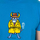Vêtements Homme T-shirts manches courtes Kukuxumusu SAM-BLUE Bleu