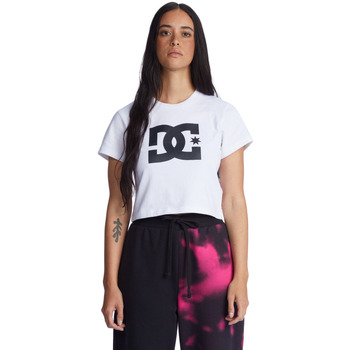 Vêtements Femme T-shirts manches courtes DC Shoes DC Star blanc -