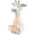 Maison & Déco Coco & Abricot Amadeus Lampe à poser Girafe en porcelaine Blanc