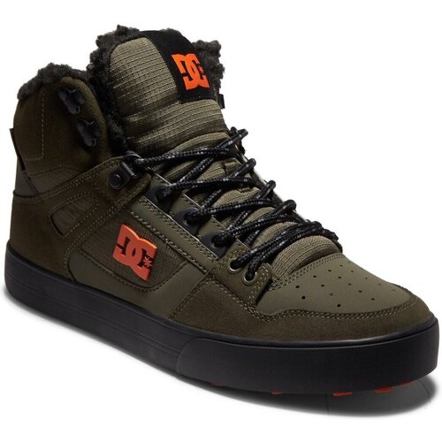 Chaussures Homme Bottes DC Shoes Pure High WNT Vert