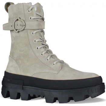 Chaussures Femme Boots Moncler Bottines Carinne Beige
