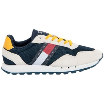 Chaussures Homme Baskets basses Tommy Jeans Basket  Homme Ref 56380 YBI Ivory Bleu