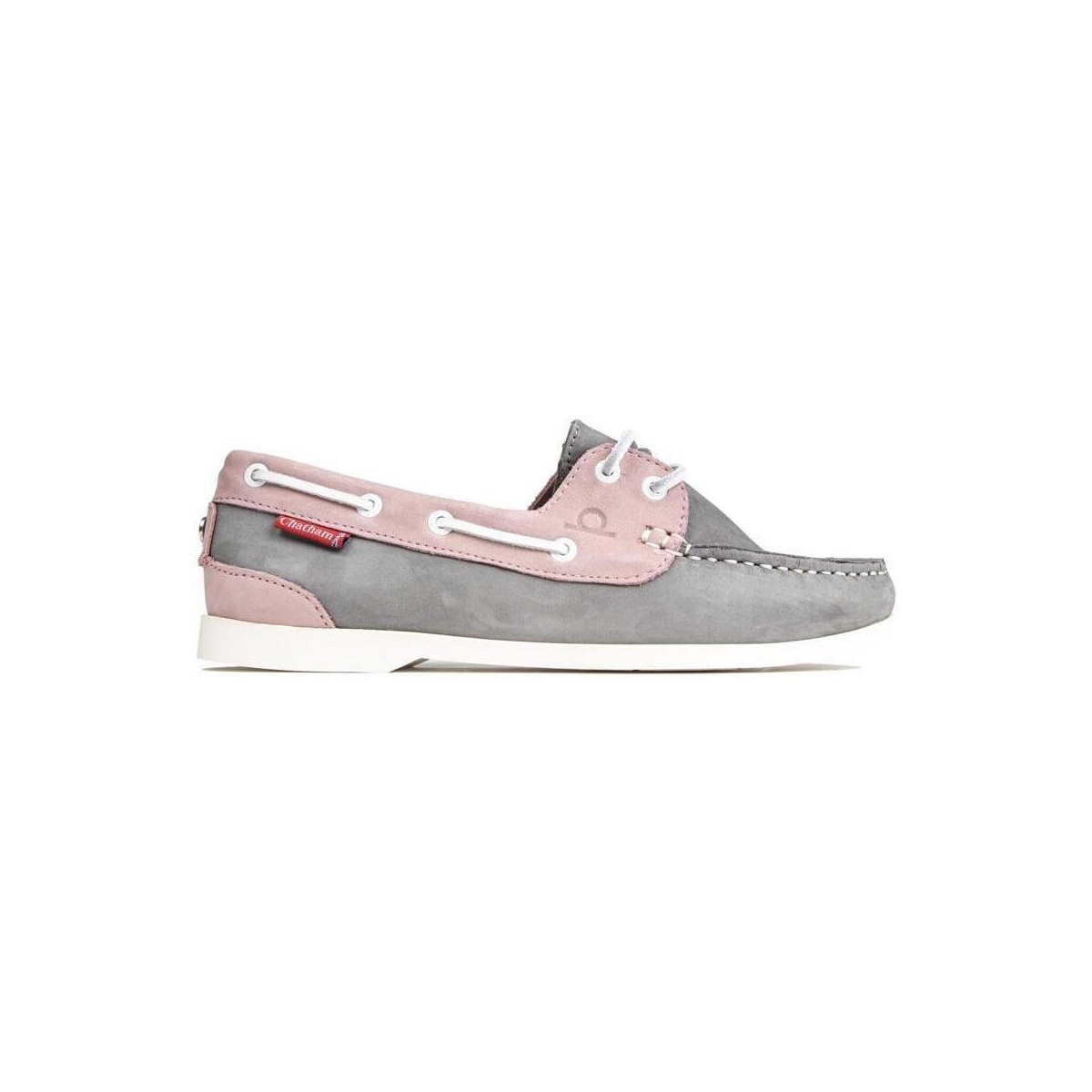 Chaussures Femme Chaussures bateau Chatham Willow Appartements Gris
