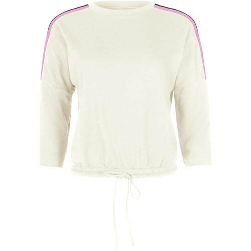 Vêtements Femme Running / Trail Lisca T-shirt manches trois-quarts Retromania  Cheek Blanc