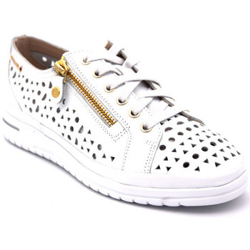 Chaussures Femme Baskets mode Mephisto june perf Blanc
