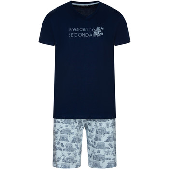 Vêtements Homme Pyjamas / Chemises de nuit Arthur Pyjama court Bleu